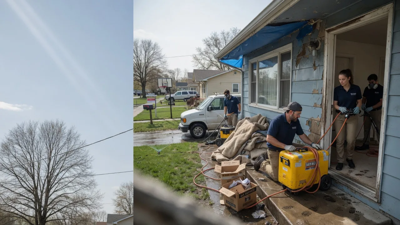Basement Flood Cleanup in Newark, OH near me